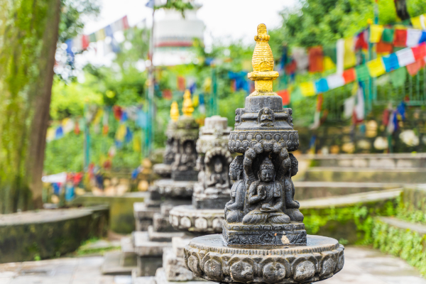 NEPAL - TEMPLE SWAYAMBHUNATH